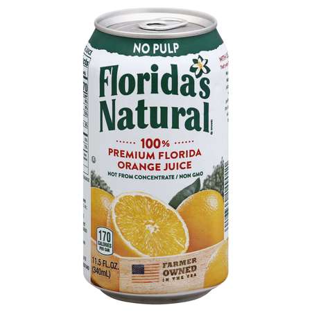 Floridas Natural Premium Not From Concentrate Shelf Stable Orange Juice, PK24 001630014901